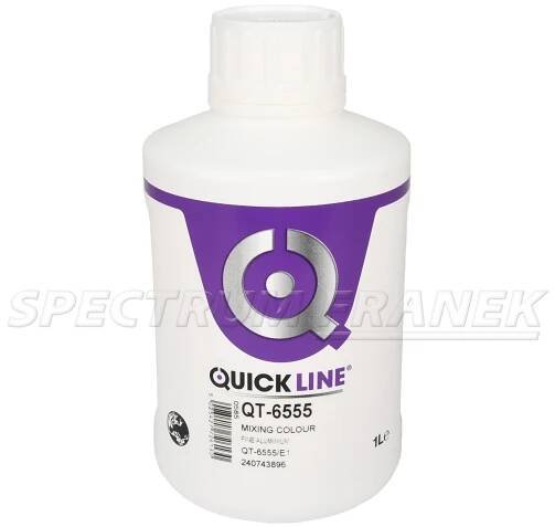 QT-6555, Quickline WB BC, Fine Aluminium (jemný hliník), 1 l - Spectrum Franěk s.r.o.