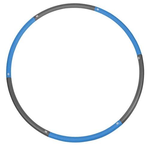 Obruč Hula Hoop Sportvida 90 cm šedo-modrá - www.alltosport.cz