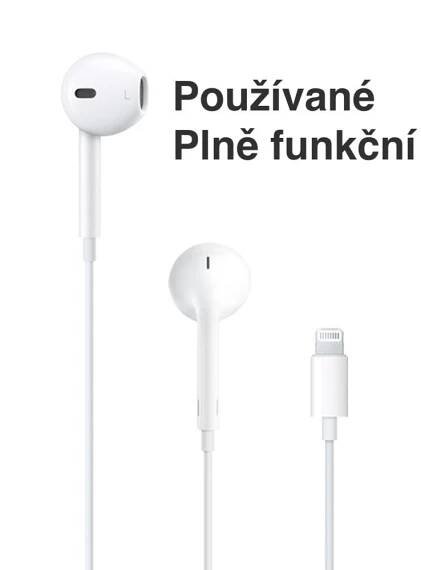 Apple EarPods s konektorem Lightning, použité (více kusů!)