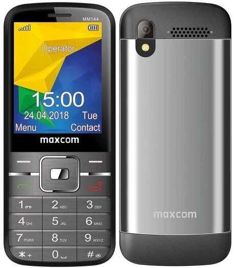 Mobilní telefon MaxCom MM144 šedý Návod k obsluze