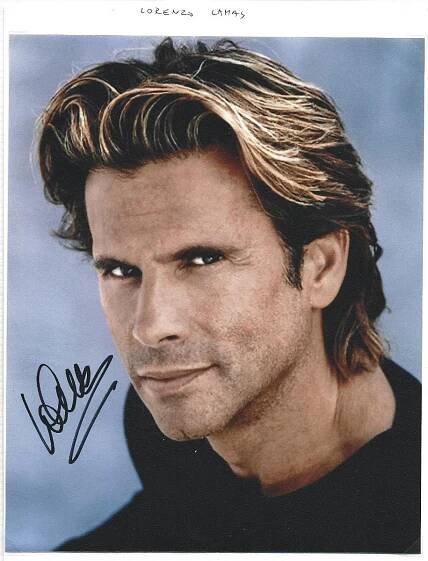 Autogram Lorenzo Lamas