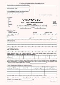 Vyúčtování daně z příjmů fyzických osob ze závislé činnosti – Finanční správa ČR (FS ČR)