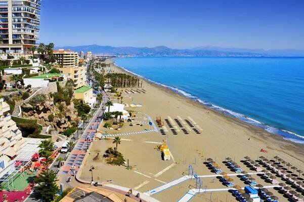 Pláž Torremolinos