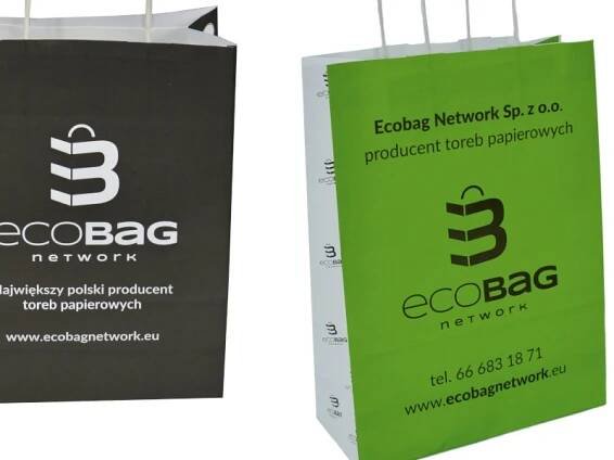 Producent toreb papierowych - dystrybucja w ilościach hurtowych | Ecobag Network