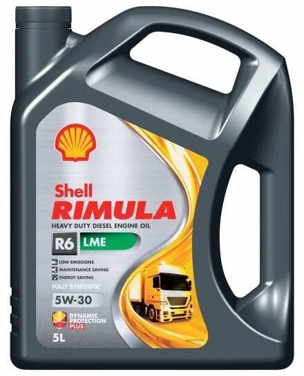 Motorový olej Shell Rimula R6 LME 5W-30, 5L