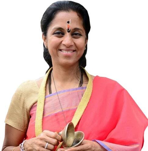 Download Photos - MP Supriya Sule, Baramati Lok Sabha Constituency, Pune, Maharashtra, Working President - Nationalist Congress