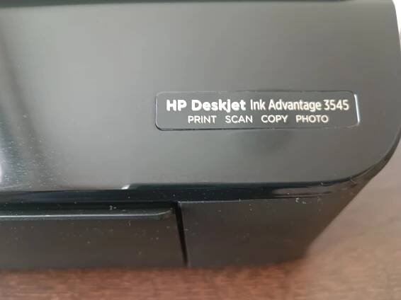 Prodám HP Deskjet Ink Advantage 3545 (tiskárna, kopírka a skener), málo používanou. Šířka 44,5cm - výška 12cm - hloubka