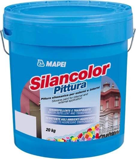 Mapei Silancolor Pittura fasádní 20kg sk.A