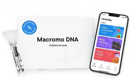 Domácí DNA test zdraví – Macromo DNA Health