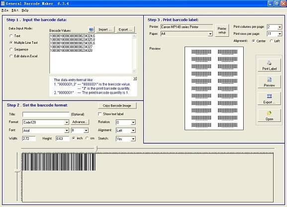 Barcode Generator