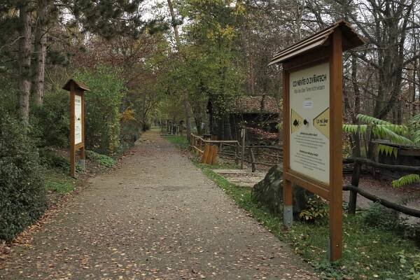 Naučné stezky v ZOO Děčín s interaktivními prvky