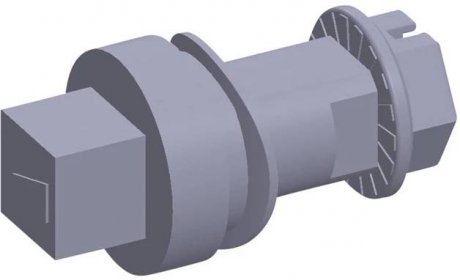 Fibox LIS ARCA S7 uzavírací vložka 7 mm čtyřhranná 1 ks