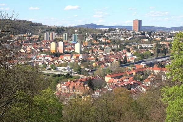 Brno- Wilsonův les - vyhlídka - Vyhlídka
