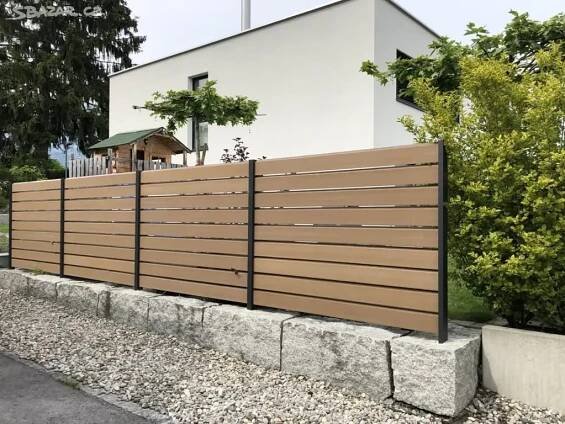 WPC Plotová prkna, schodová prkna, terasová prkna - Boršov nad Vltavou - Bazar