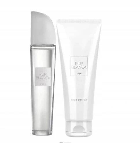 AVON SET Pur BLANCA Voda 50 ml + tělový balzám 125 ml