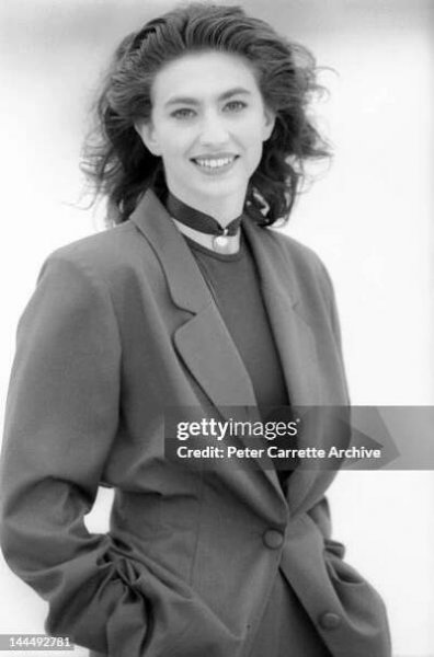 Australian actress Claudia Black at Bondi Beach in 1993 in Sydney, Australia.