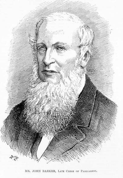 John Barker (parliamentary officer)