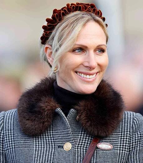 Zara Tindall attends Festival Trials Day at Cheltenham Racecourse