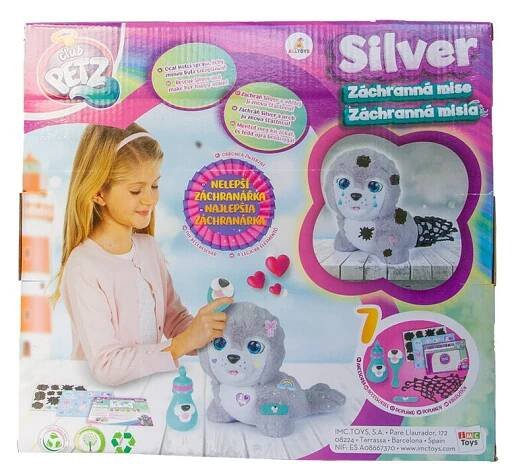 Interaktivní tuleň Silver | eberry.cz