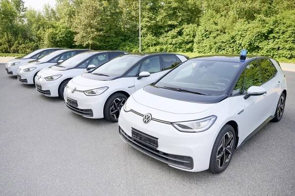 Elektromobily v službách polície