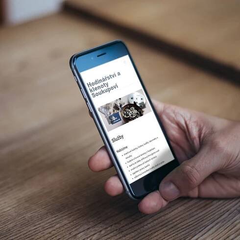 Responsive Web Design & Visuals for a Czech Jewellery Shop - lenopard studio
