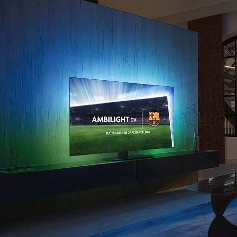 Zápasy FC Barcelona s televizorem Ambiligt TV