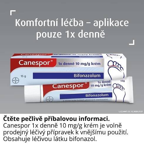 CANESPOR 10 mg/g krém 15 g