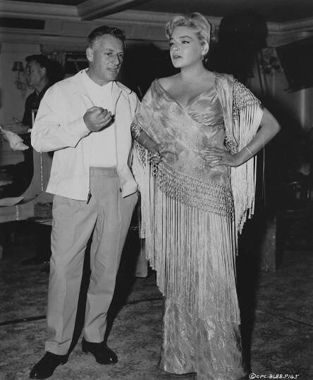 Stanley Kramer, Simone Signoret - Loď bláznů - Z natáčení