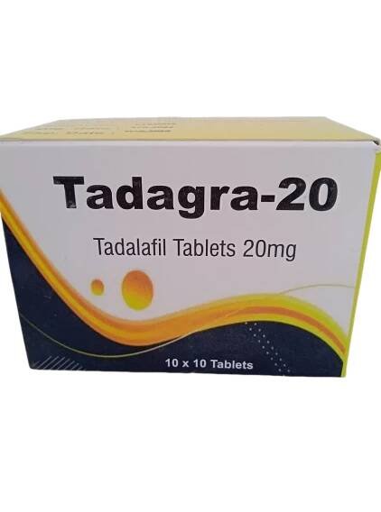 TADAGRA 20 MG - 10 TABLETS