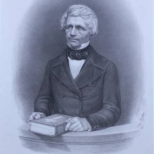 Porträt von Johann Hinrich Wichern