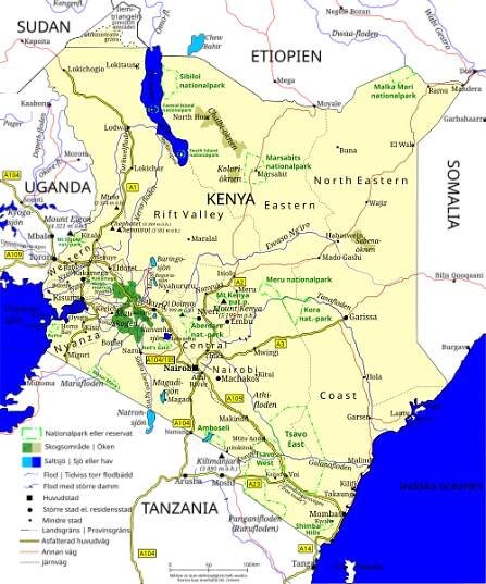 Kenya - Wikipedia, den frie encyklopædi