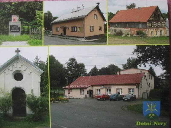 Dolní Nivy  SO - Pohlednice místopis