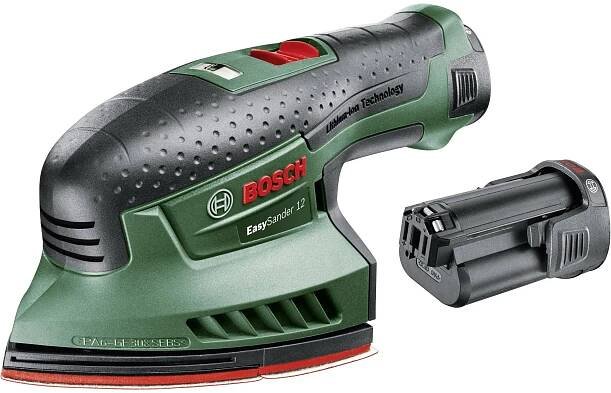 Bosch EasySander 12 2x 2,5 Ah od 2 660 Kč