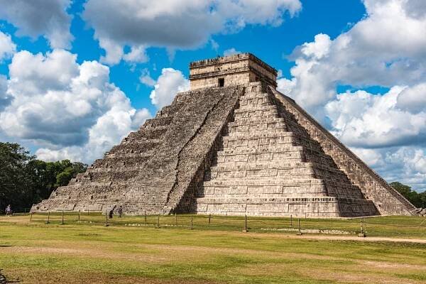 Ruins of Chichen Itza in Yucatan, Mexico