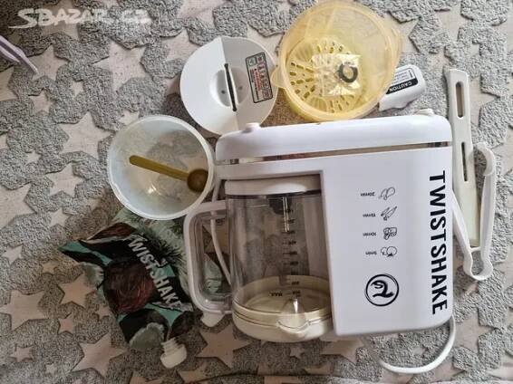 Twistshake 6v1 Baby Food Processor Bílá