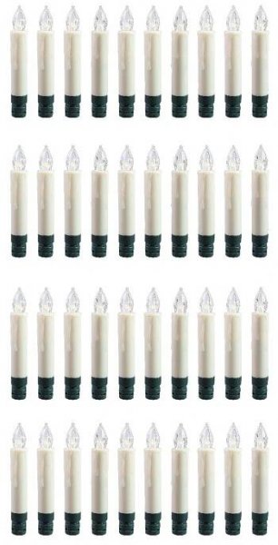 DecoKing - Bezdrátové LED svíčky na vánoční stromek