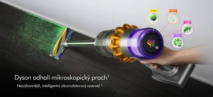 Tyčový vysavač Dyson V15 Detect Absolute (2023) | OnlineShop.cz
