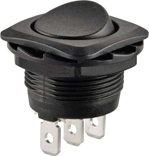 TRU COMPONENTS 1587558 kolébkový spínač TC-R13-135C-02 250 V/AC 10 A 1x zap/zap s aretací 1 ks