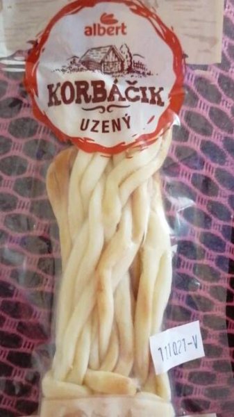 uzený korbáčik Albert ruční práce
