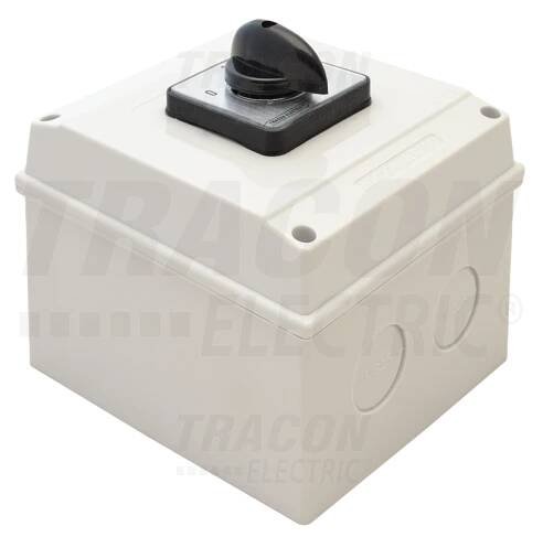 vypínač krabicový vačkový , ON-OFF TK-326/3T  400V, 50Hz, 32A
