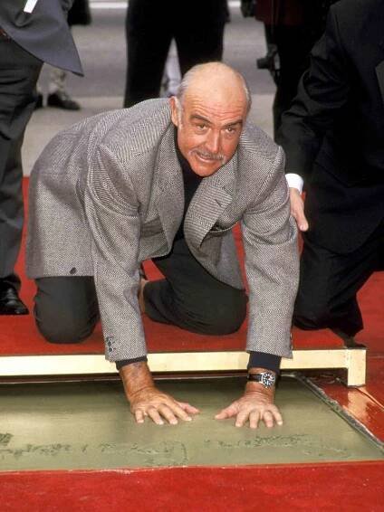 Sean Connery's Hand & Footprints Ceremony