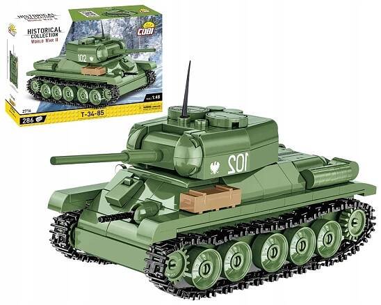 COBI 2716 World War II Ruský střední tank T-34-85