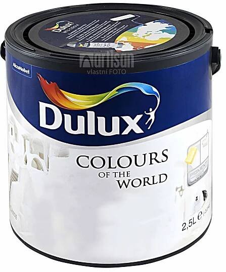 DULUX Cours of the World - matná krycí malířská barva do interiéru v objemu 2.5 l