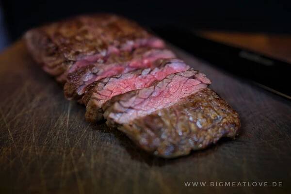 medium grilled Flap Meat Steak Don Carne