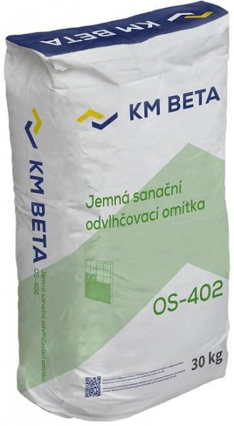 Jemná sanační odvlhčovací omítka