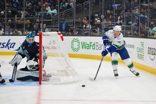 NHL: Vancouver Canucks at Seattle Kraken
