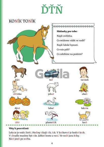 Kniha: Logopedická cvičení se zvířátky (Ivana Novotná) za 6,63€ | Gorila