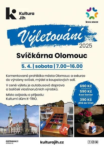 VÝLETOVÁNÍ: SVÍČKÁRNA OLOMOUC (Kultura)