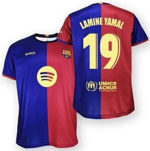 BARCELONA FC dětská replika set 24/25 Home Yamal