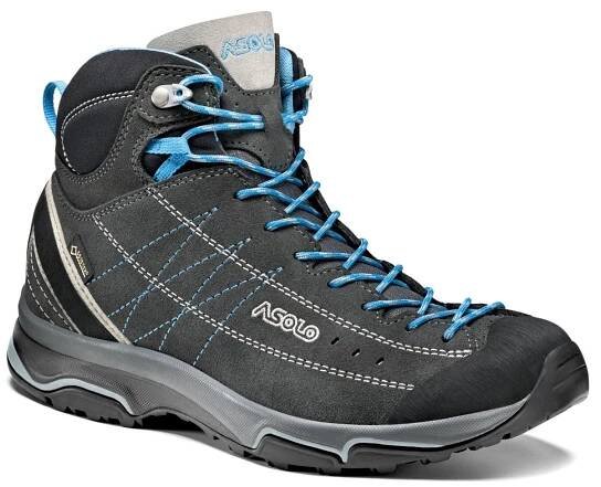 Asolo Nucleon Mid Gv Graphite/Silver/Cyan Blue